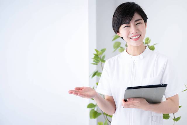 笑顔のスタッフ